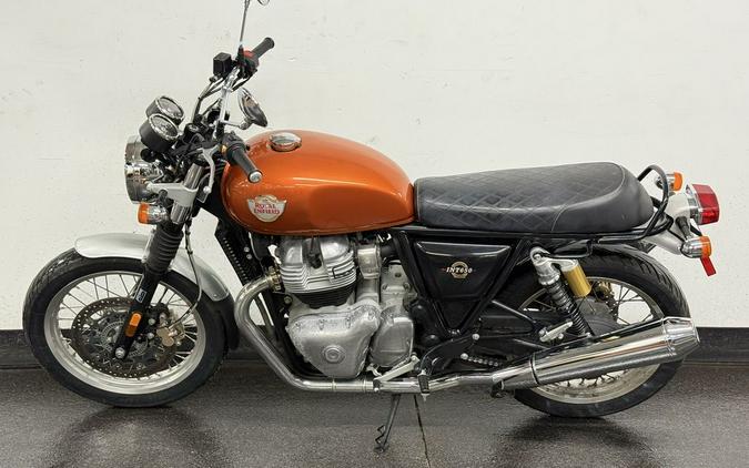 2022 Royal Enfield Int650 Orange Crush