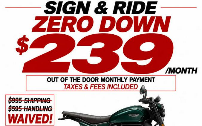 2026 Ducati Scrambler Nightshift Emerald Green