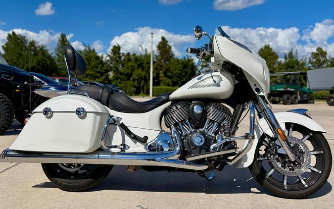 2018 Indian Motorcycle CHIEFTAIN LIMITED WHITE SMOKE 49ST