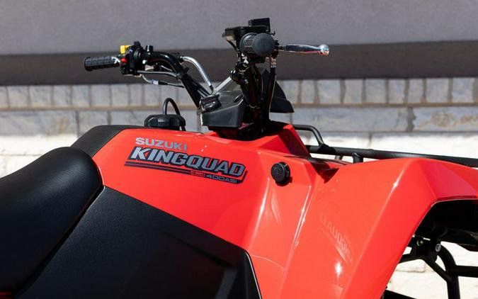 New 2023 SUZUKI KINGQUAD 400ASI