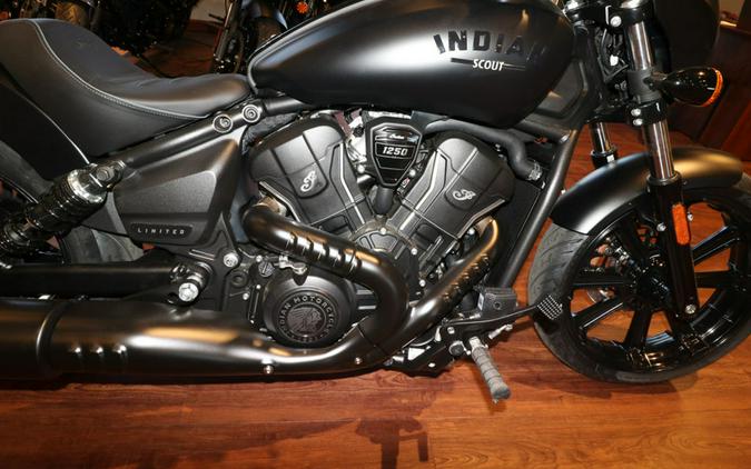 2025 Indian Motorcycle® Sport Scout® Limited +Tech Black Smoke