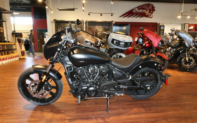 2025 Indian Motorcycle® Sport Scout® Limited +Tech Black Smoke