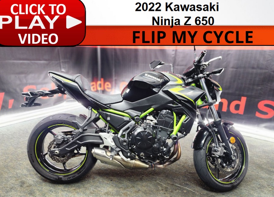 2022 Kawasaki ER650 Z650