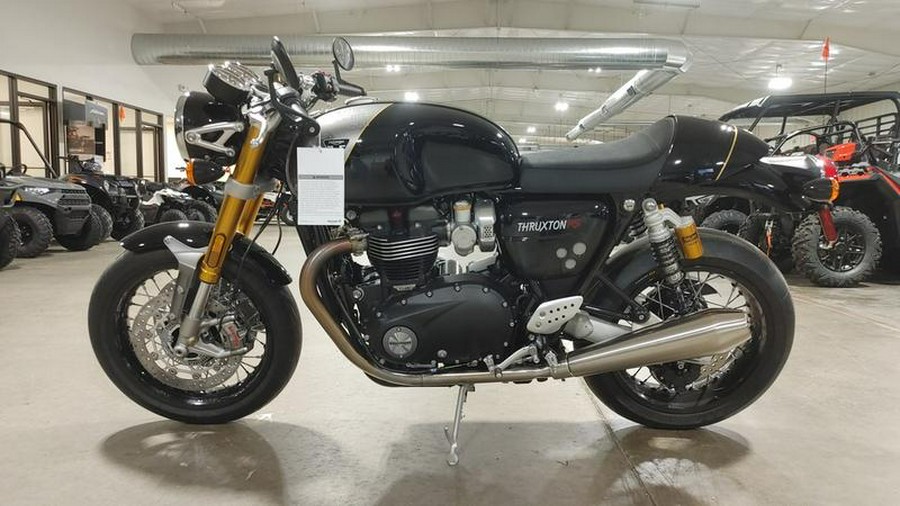 2024 Triumph Thruxton RS Jet Black / Silver Ice