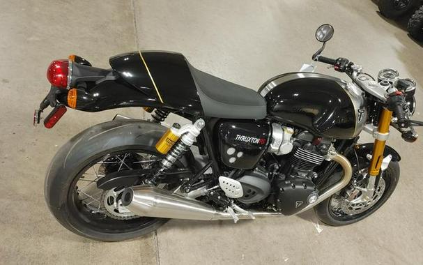 2024 Triumph Thruxton RS Jet Black / Silver Ice