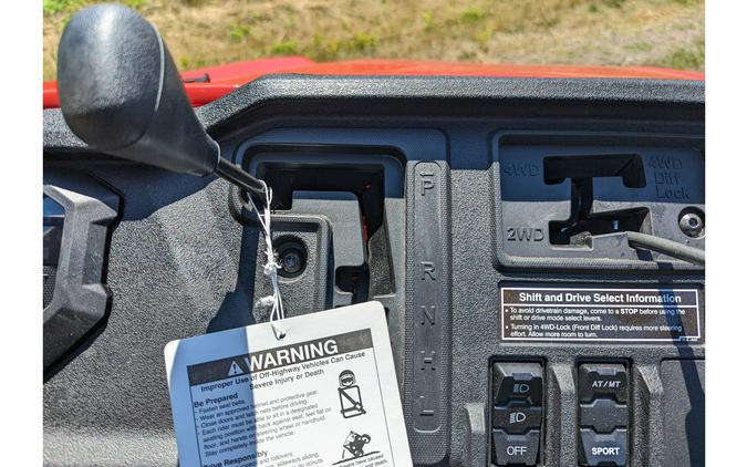 2025 Honda Pioneer 1000 Deluxe