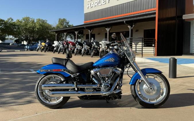 2025 Harley-Davidson® Fat Boy® Blue Burst