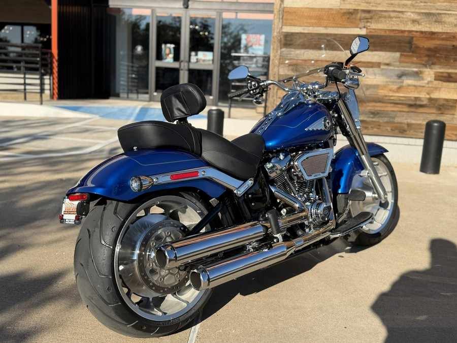 2025 Harley-Davidson® Fat Boy® Blue Burst