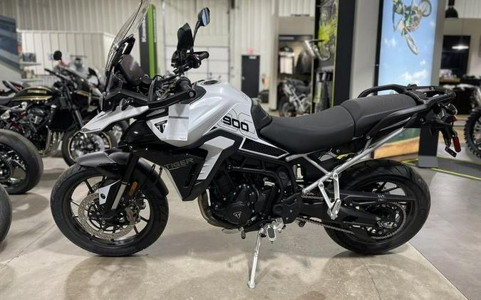 2024 Triumph Tiger 900 GT Snowdonia White / Sapphire Black