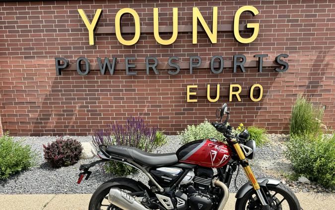 2026 Triumph Speed 400 Lava Red Gloss / Storm Grey