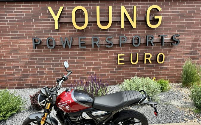 2026 Triumph Speed 400 Lava Red Gloss / Storm Grey