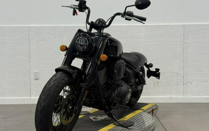 2022 Indian Chief Bobber ABS Black Metallic