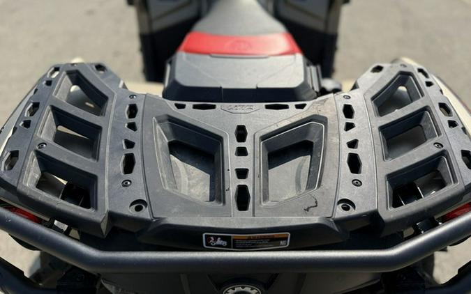 2022 Can-Am Outlander X Mr 1000R Liquid Titanium & Magma Red