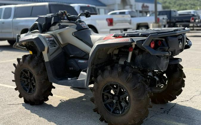 2022 Can-Am Outlander X Mr 1000R Liquid Titanium & Magma Red
