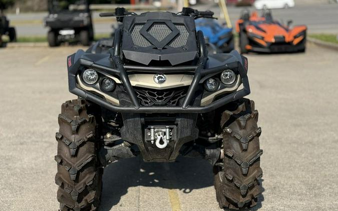 2022 Can-Am Outlander X Mr 1000R Liquid Titanium & Magma Red