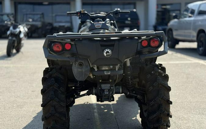 2022 Can-Am Outlander X Mr 1000R Liquid Titanium & Magma Red