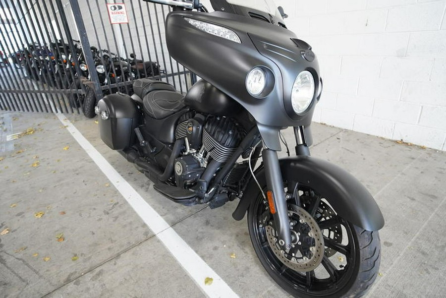 2018 Indian Motorcycle® Chieftain® Dark Horse® ABS Thunder Black Smoke