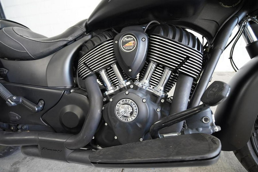 2018 Indian Motorcycle® Chieftain® Dark Horse® ABS Thunder Black Smoke