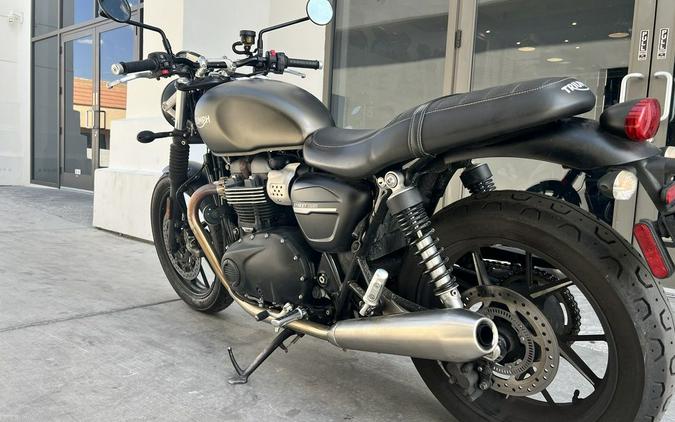 2020 Triumph Street Twin 900 Matte Ironstone