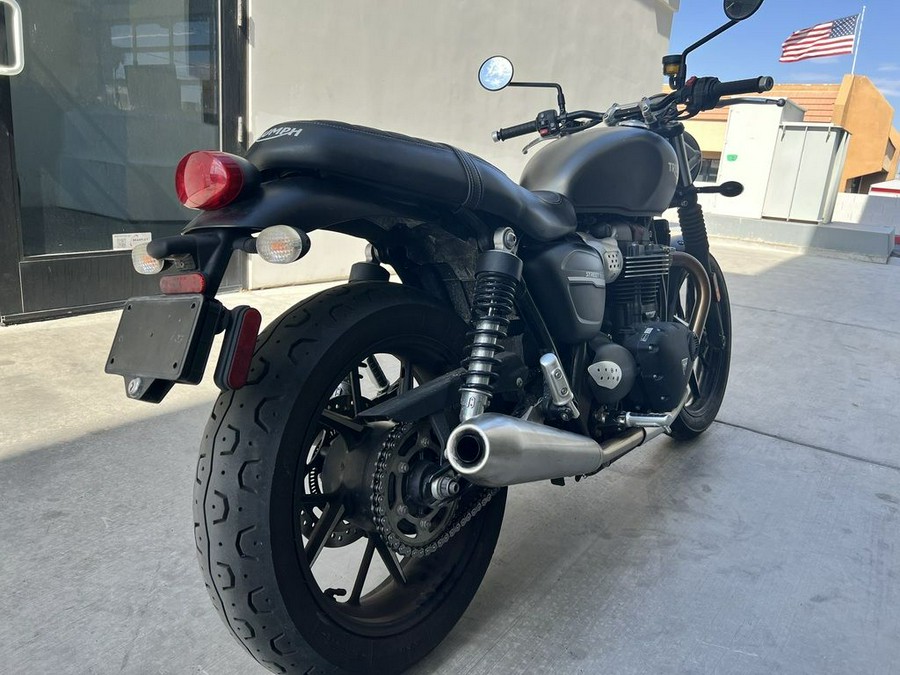 2020 Triumph Street Twin 900 Matte Ironstone