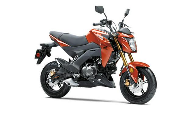 2025 Kawasaki Z125 PRO Cypher Camo Beige