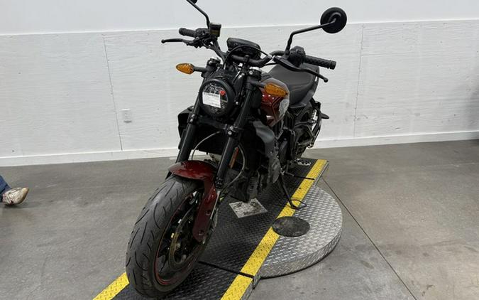 2022 Indian FTR S Maroon Metallic