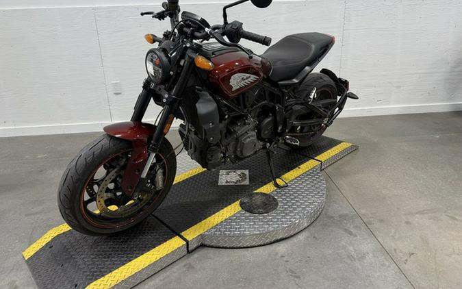 2022 Indian FTR S Maroon Metallic
