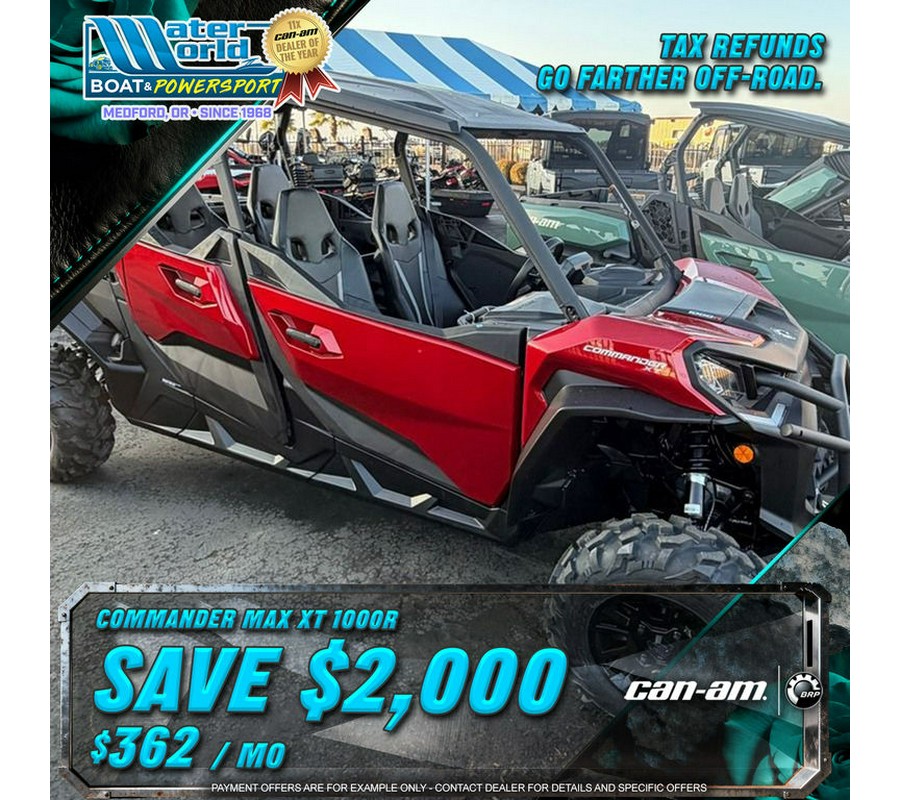 2026 Can-Am® Commander MAX XT 1000R
