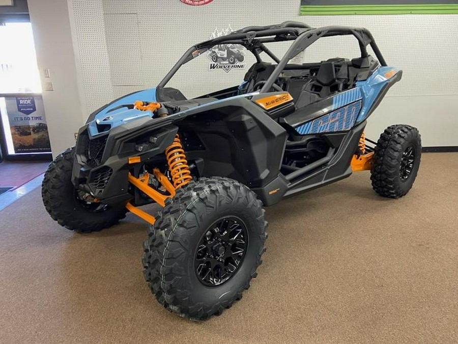 2026 Can-Am® Maverick X3 RS Turbo Scandi Blue & Orange Crush