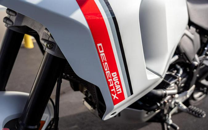 2023 Ducati DesertX Star White Silk