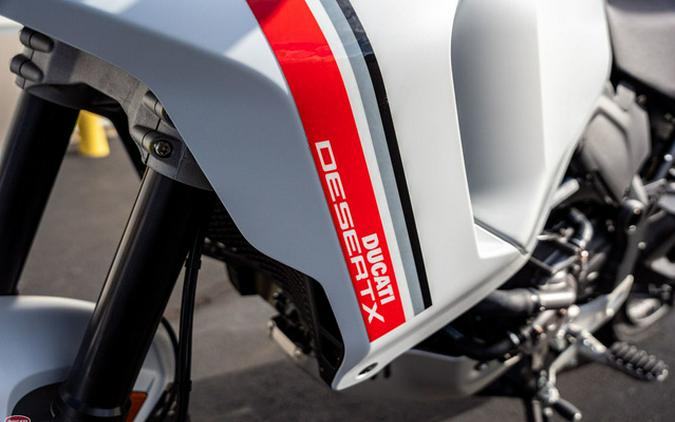 2023 Ducati DesertX Star White Silk