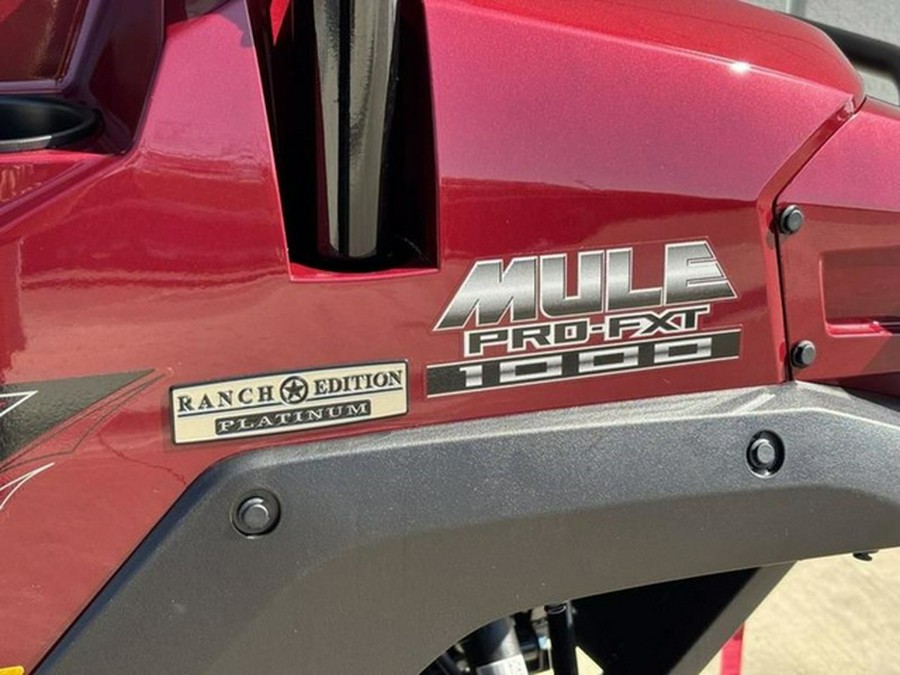 2026 Kawasaki Mule PRO-FXT 1000 Platinum Ranch Edition
