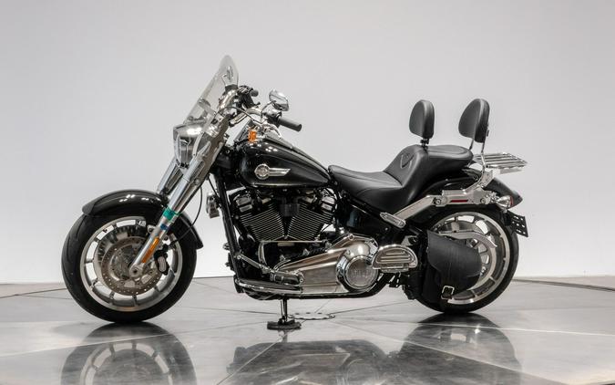 2023 HARLEY-DAVIDSON FLFBS FAT BOY 114 in Vivid Black with 907 miles
