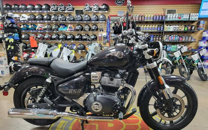 2024 Royal Enfield Super Meteor 650 Astral Black