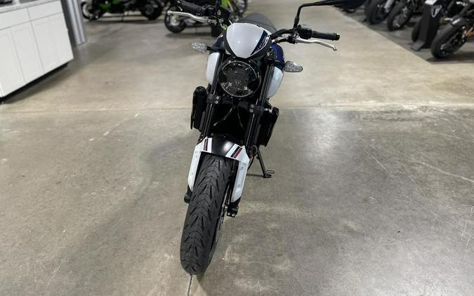 2024 Triumph Trident 660 Triple Tribute Edition Snowdonia White