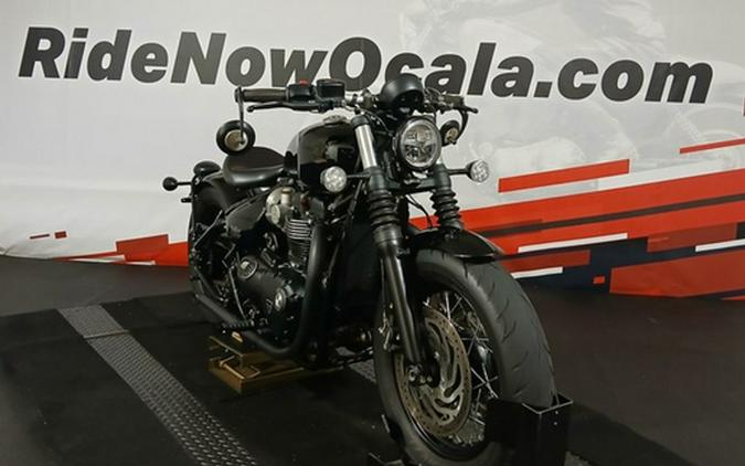 2020 Triumph Bonneville Bobber Black