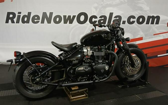 2020 Triumph Bonneville Bobber Black
