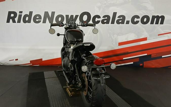 2020 Triumph Bonneville Bobber Black