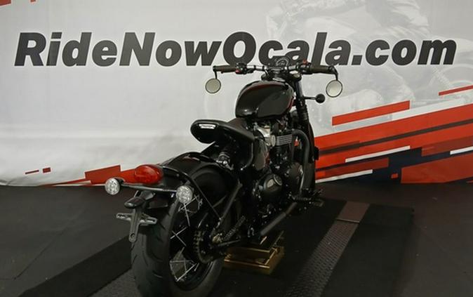 2020 Triumph Bonneville Bobber Black