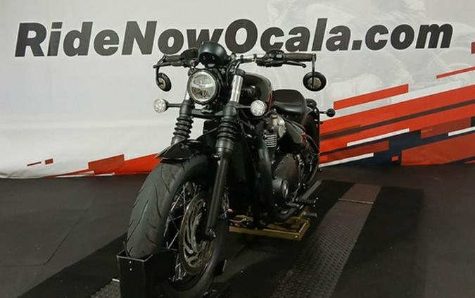 2020 Triumph Bonneville Bobber Black