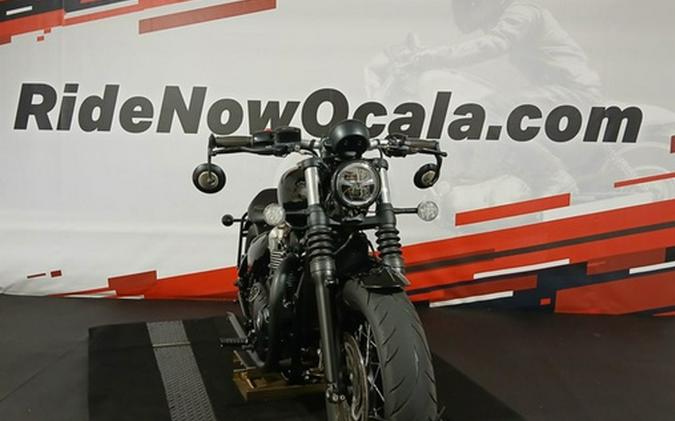 2020 Triumph Bonneville Bobber Black