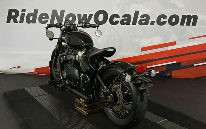 2020 Triumph Bonneville Bobber Black