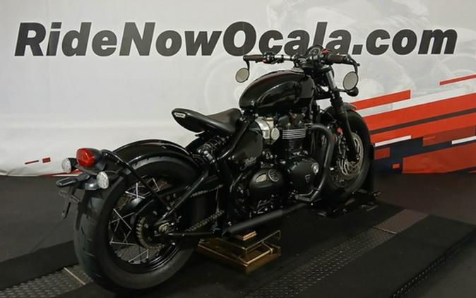 2020 Triumph Bonneville Bobber Black