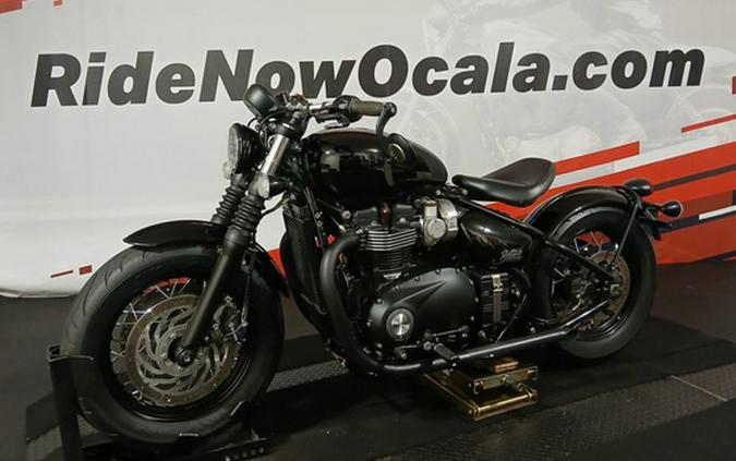 2020 Triumph Bonneville Bobber Black