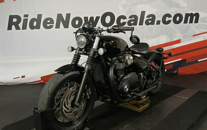 2020 Triumph Bonneville Bobber Black