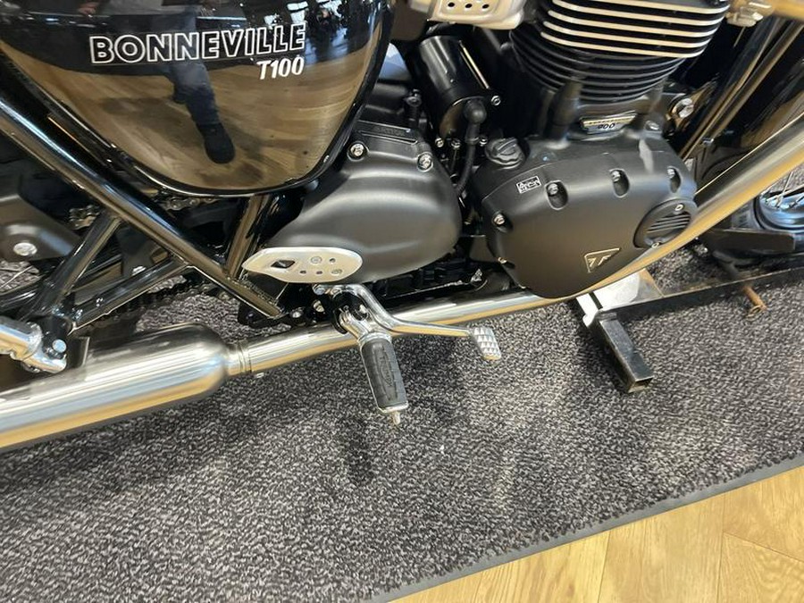 2023 Triumph Bonneville T100 Meriden Blue / Tangerine