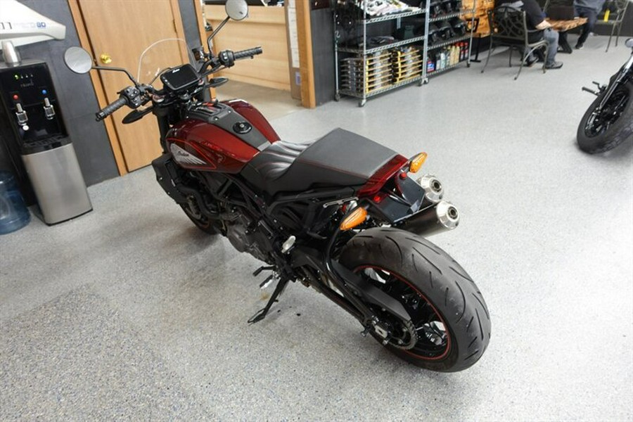 2022 Indian FTR S Maroon Metallic