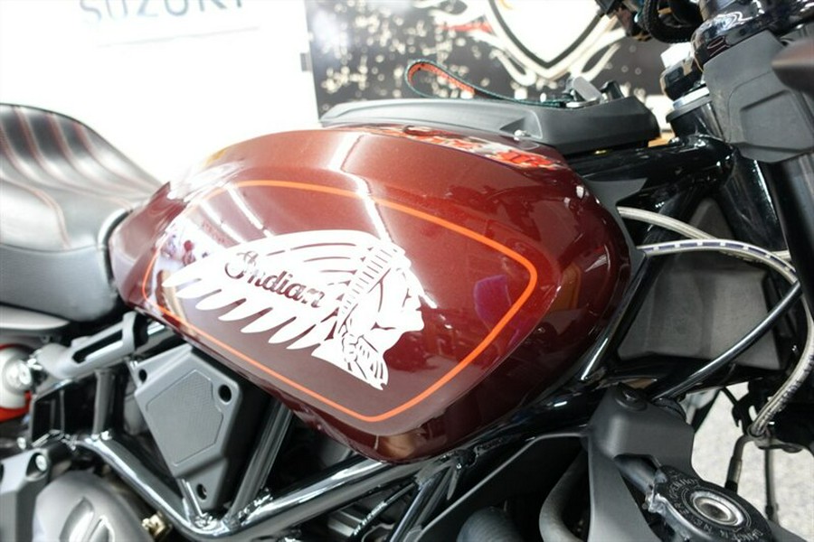 2022 Indian FTR S Maroon Metallic