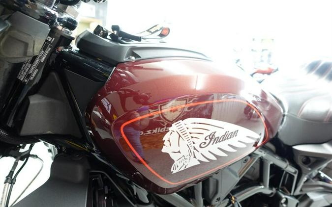 2022 Indian FTR S Maroon Metallic