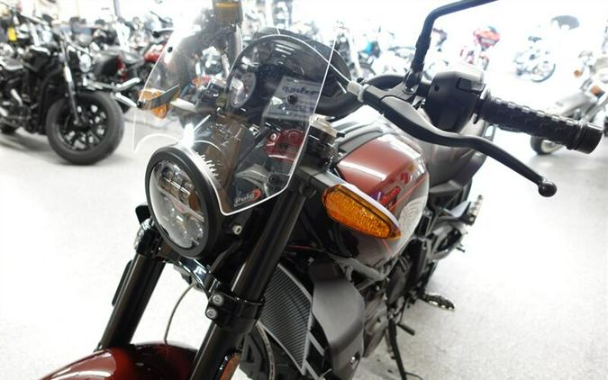 2022 Indian FTR S Maroon Metallic